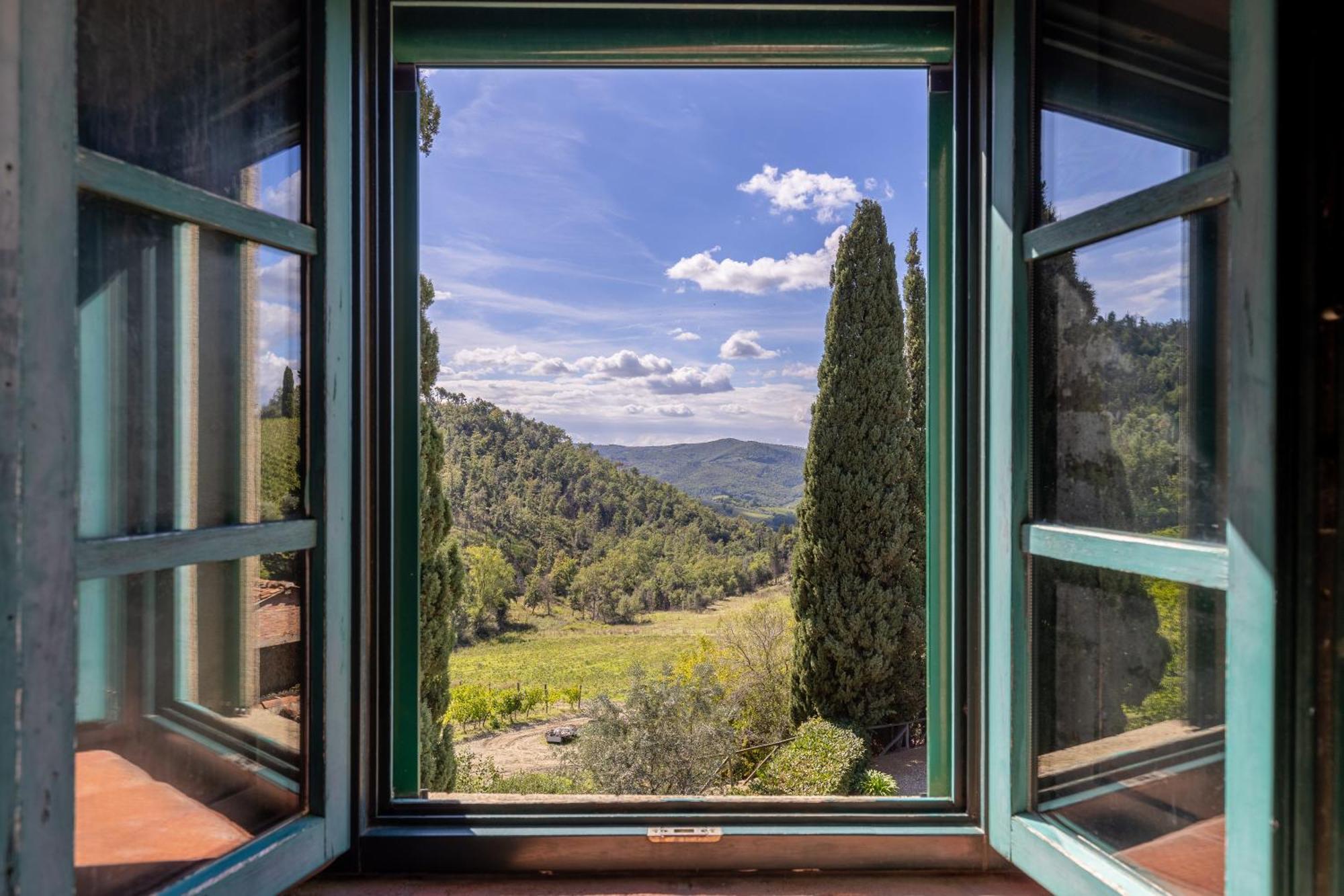 Ferienwohnung Casa Marina Greve in Chianti Exterior foto